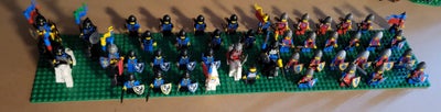 Lego Castle, Stor hær af klassiske Lego Castle minifigurer. Alle med tilbehør. Sælges samlet til fas