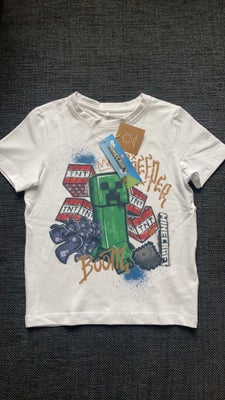 T-shirt, Minecraft t-shirt, Name it, str. 116, Ny / ubrugt