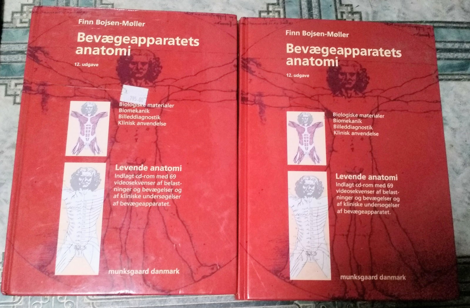 Bevægeapparatet s anatomi , Finn Bojsen-Moller, år 2003