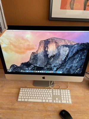 iMac, iMac Retina mid 2015, 3,3 GHz, 16 GB ram, 1000 GB harddisk, God, iMac, mid 2015. 3,3 GHz Intel