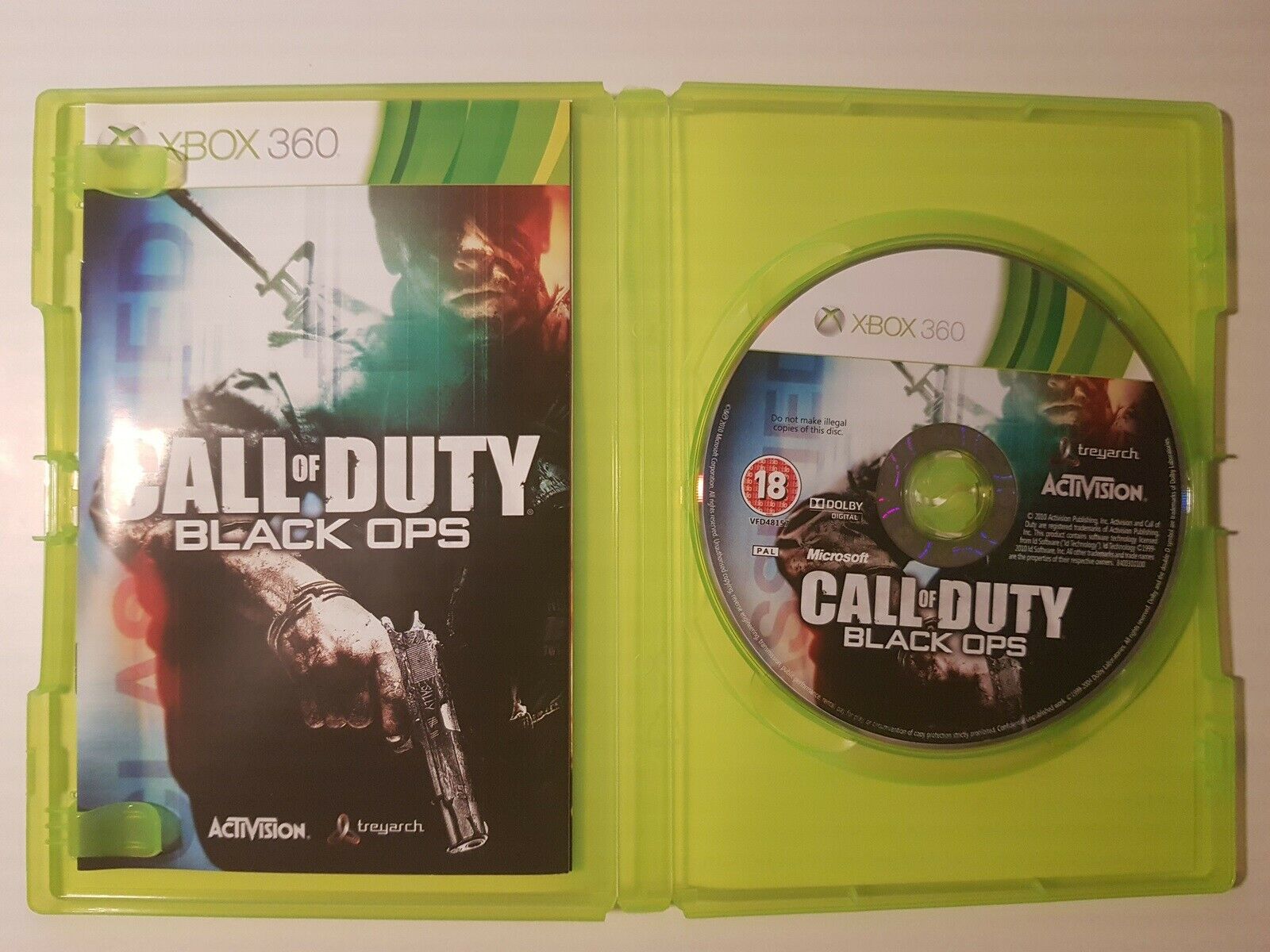 Call of Duty Black Ops, Xbox 360