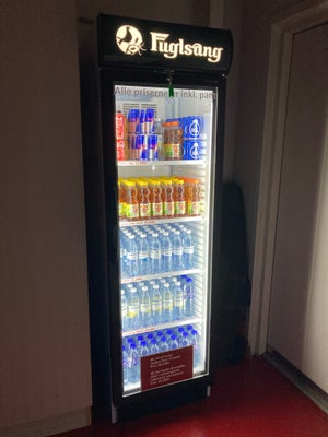 Andet køleskab Salgskøleskab med glaslåge, Med top skilt og LED lys. Som nyt. 