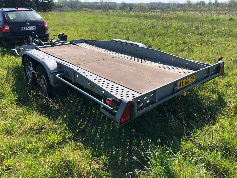 Autotrailer, Brenderup AT2500BER med rampe, lastevne