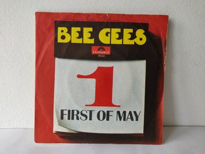 Single, BEE GEES, FIRST OF MAY / LAMPLIGHT, Rock