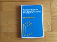 An introduktion to literary studies, Mario Klarer, år 2004