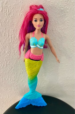 Barbie, Havfrue, Mattel Barbie dukke 2015 Ariel havfrue så fin.                                Pris 