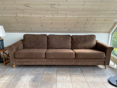 Sofa, alcantara, 3 pers., 2,60 cm lang og 86 cm bred