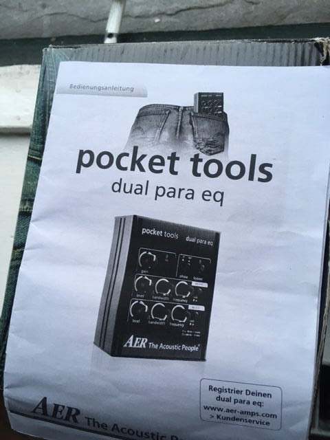 Parametrisk EQ -Dual, Andet mærke AER Pocket Tools