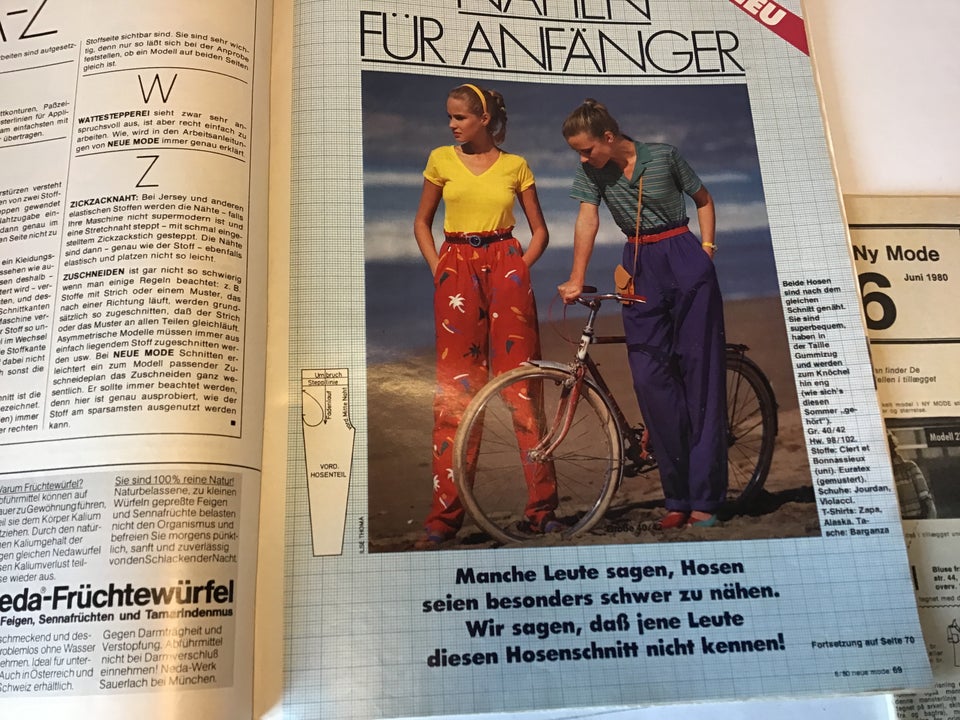 Mønster, Neue Mode 1980 , juni