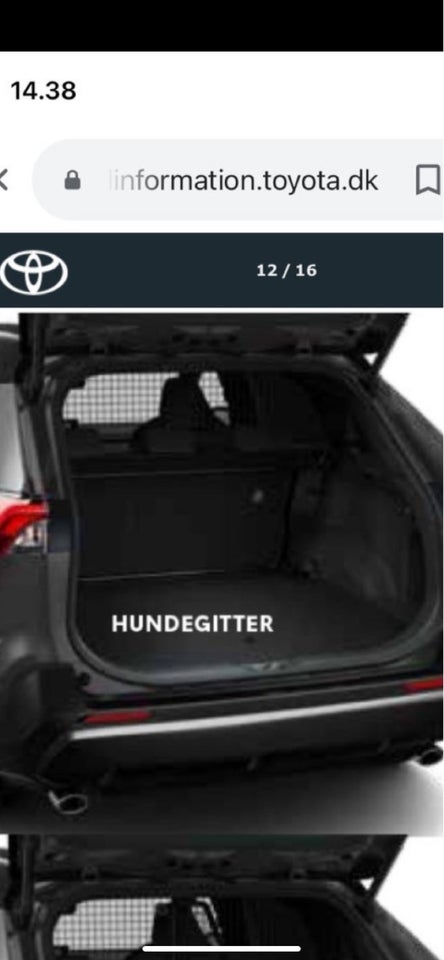 Hundegitter, Toyota