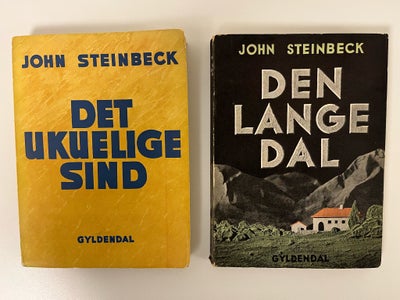 Det ukuelige sind mm., John Steinbeck, genre: roman, 2 gode bøger sælges samlet for 50 kr.
Det er 1.