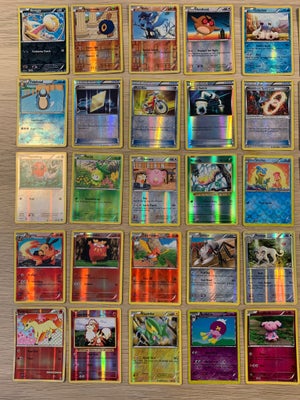 Samlekort, Pokemon, 50 stk. glimmerkort 5-10 år gamle, rigtig fin stand. Samt 17 stk. gamle / sjældn