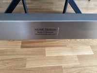 Konsolbord, Heine Design, aluminium