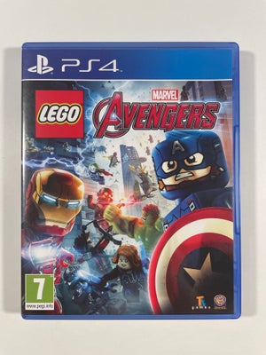 Lego Avengers, PS4, Lego Marvel Avengers.

Komplet med manual. 

Kan spilles på; 
Playstation 4, PS4
