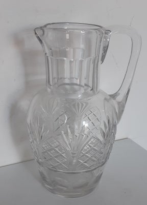 Glas, Vase, Den er 22cm høj uden ridser og skår