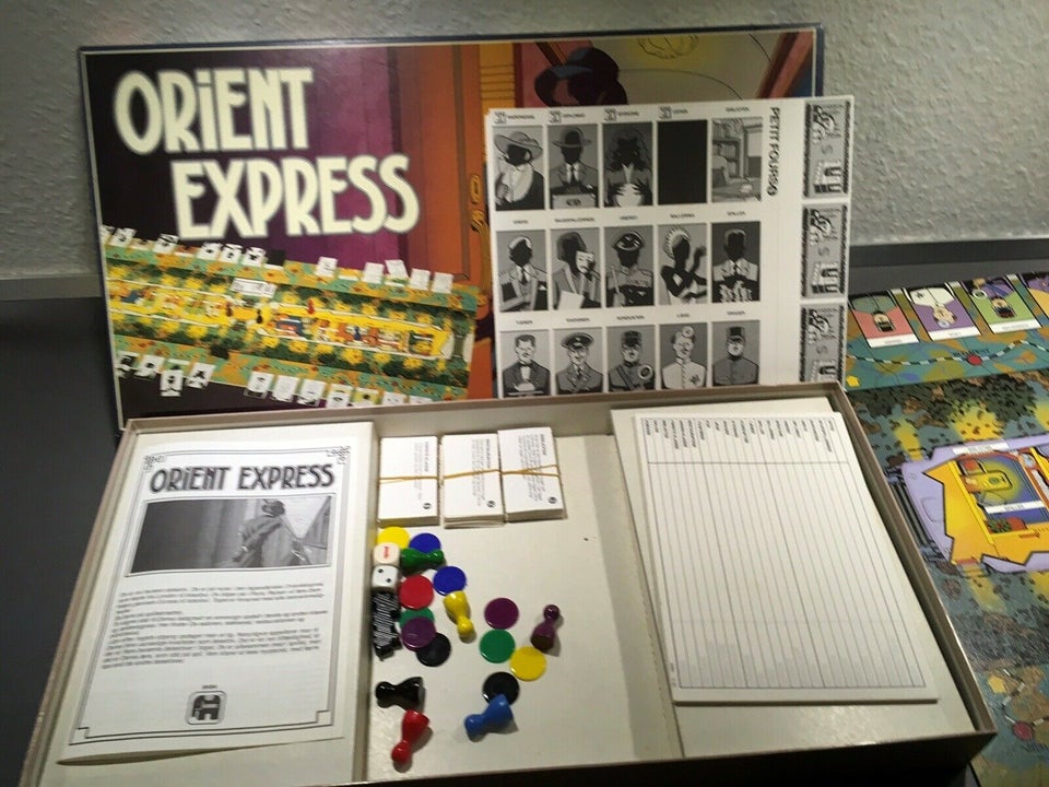 Orient expres, Gammelt familiespil, brætspil