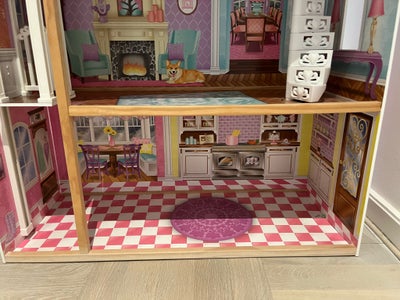 Dukkehus, Fint dukkehus til Barbie, Dukkehuset er i fin og god stand