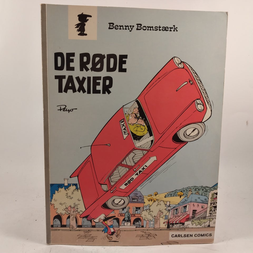 De røde taxier, Tegneserie