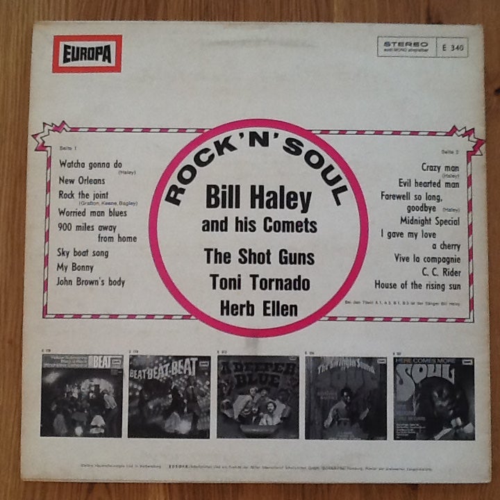 LP, Bill Haley And His Comets, Rock ´N´ Soul