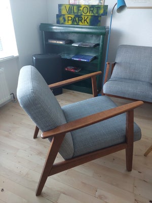 Lænestol, stof, Ikea ekenäset, Den populære EKENÄSET lænestol baseret på  skandinaviske design fra 5