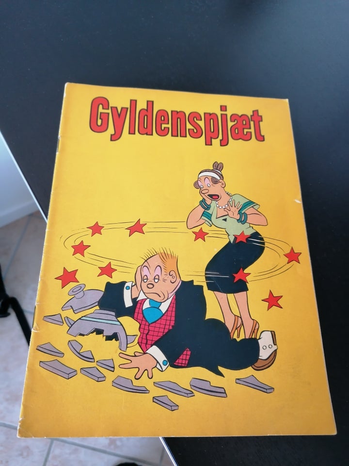 gyldenspjæt 4stk gl hæfter, hjemmets forlag, Tegneserie