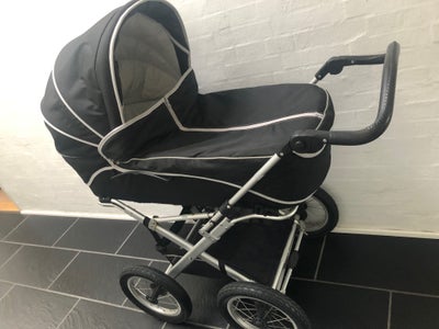 Barnevogn, Odder Odder zip på X-Dream stel, liggemål (cm): 98, Velholdt Odder Zip barnevogn med lift