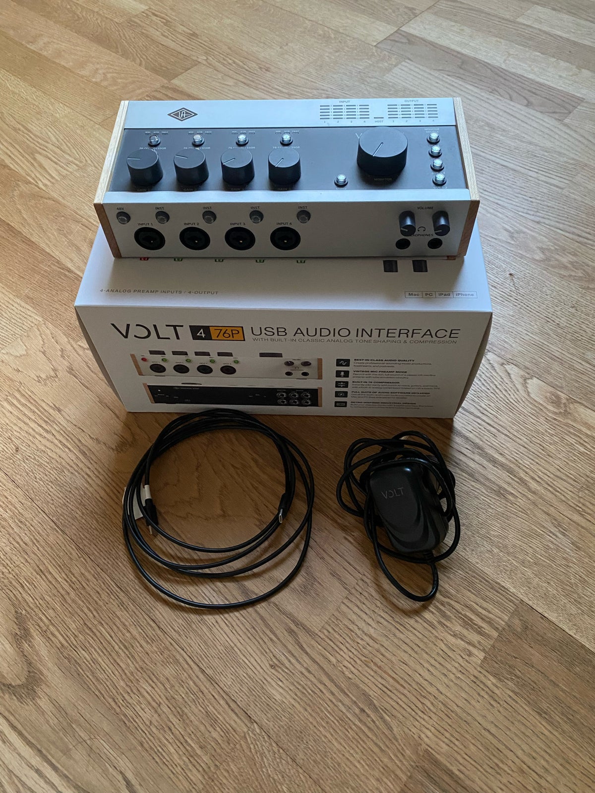 Lydkort /audio interface, Universal Audio Volt 476P