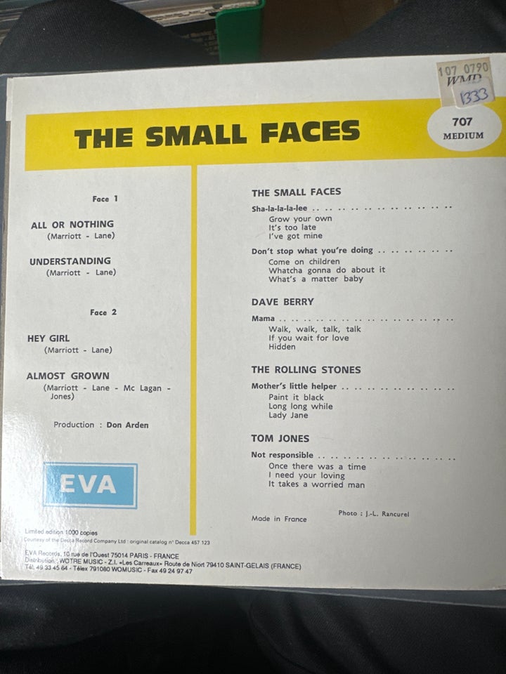 EP, The small faces