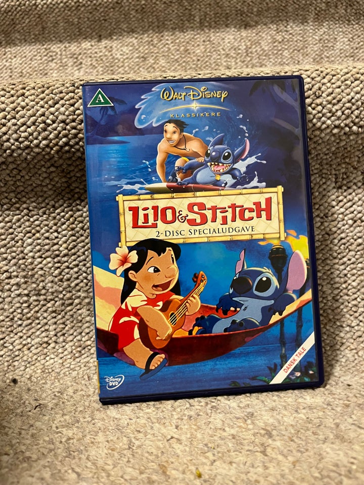 Disney Lilo og Stitch, DVD, familiefilm