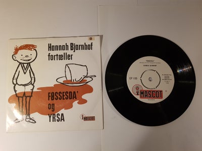 EP, Hannah bjarnhof, Føssesda' Og Yrsa, Andet, Single: Hannah bjarnhof
Føssesda' Og Yrsa, single udg