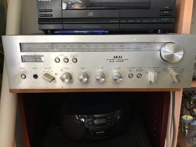 Receiver, Akai, Stereo receiver   AA 1020, God, Retro stereo receiver sælges billigt. 