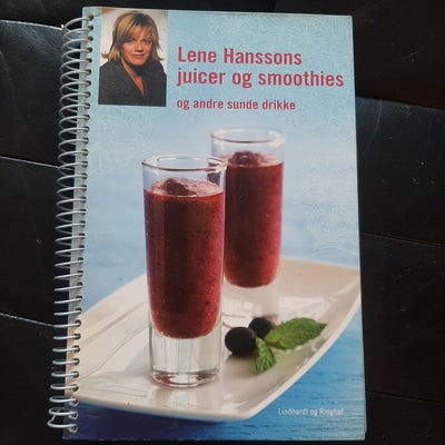 Lene Hanssons juicer og smoothies, Lene Hansson, emne: mad og vin, Flot bog. Kan sendes med PostNord
