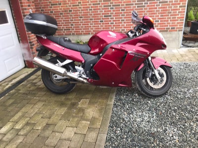 Honda, CBR1100XX, 1137 ccm, 164 hk, 1997, 74000 km, Bodorød, m.afgift, Honda CBR1100XX Blackbird i d