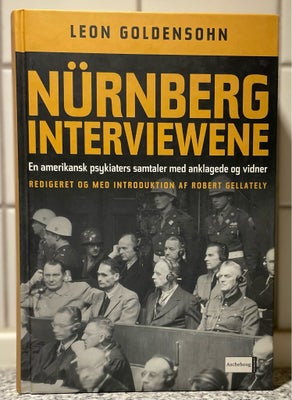 Nürnberg-interviewene, Leon Goldensohn, emne: historie og samfund