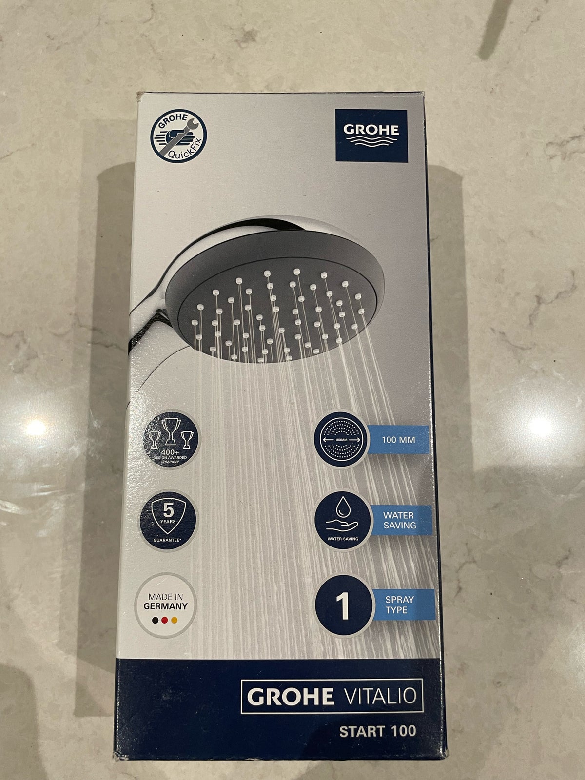 Brusehoved, Grohe
