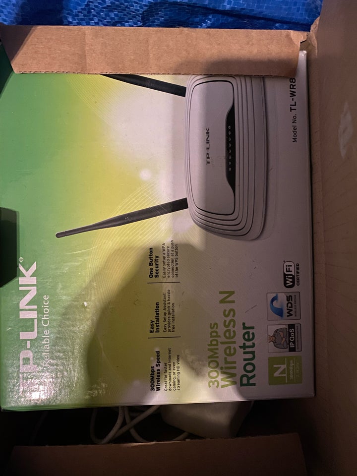 Router, wireless, Se billederne