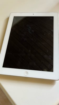 iPad 4, 32 GB, hvid, Rimelig, Model 1458 Uden lader