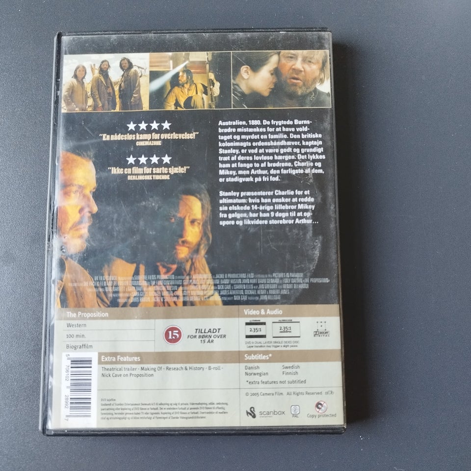 The Proposition., DVD, western