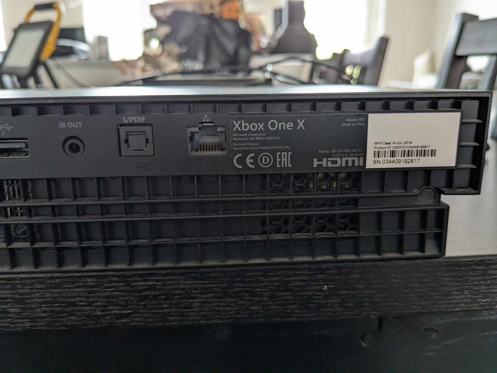 Xbox One X, Xbox one X 1 TB
