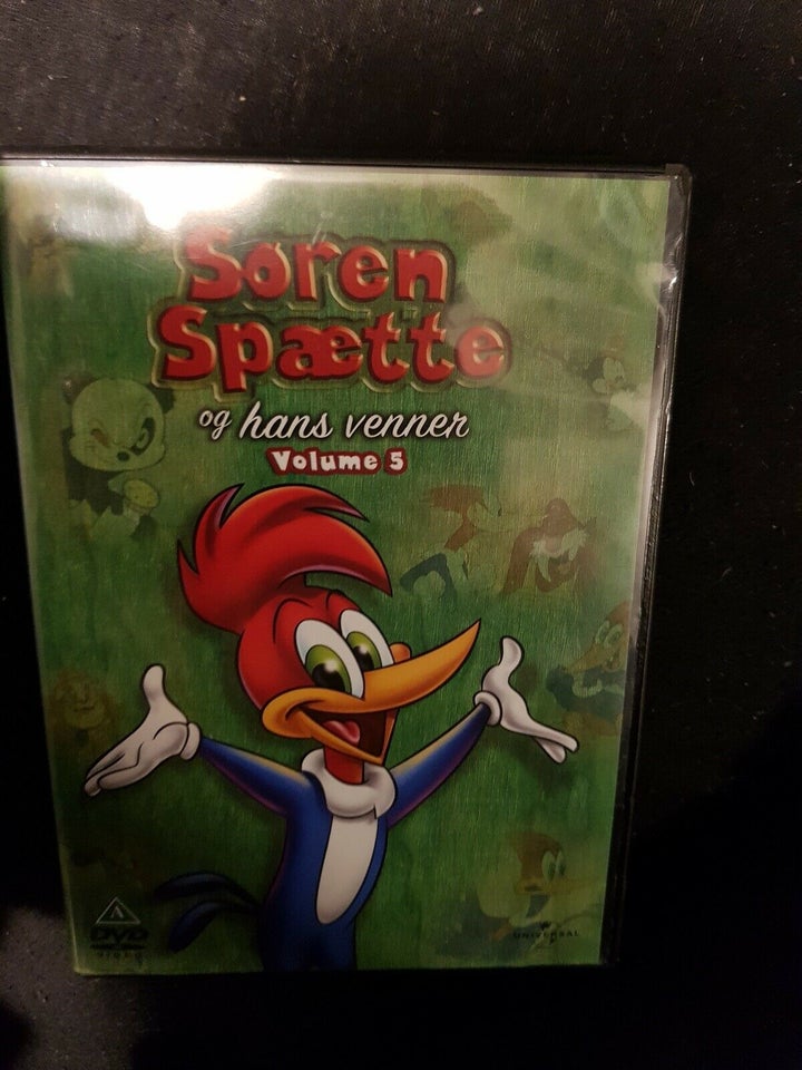 SØREN SPÆTTE OG HANS VENNER VOLUME 5, DVD, tegnefilm