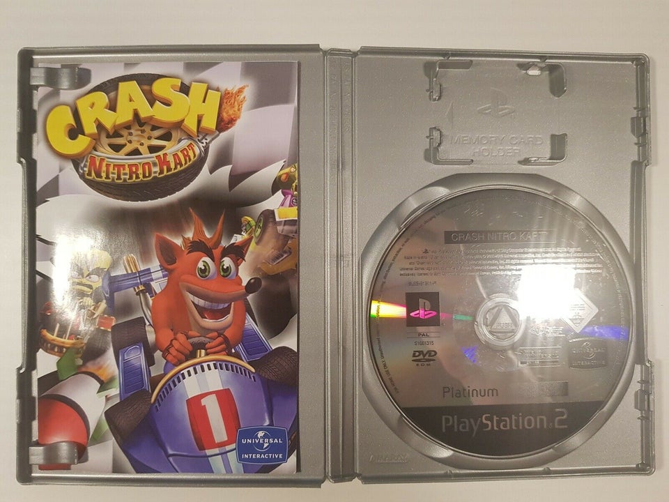 Crash Bandicoot, Nitro Kart, PS2
