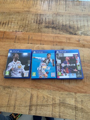 3 fifa-spil , PS4