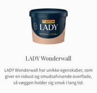 Vægmaling , Jotun lady wonderwall, 9 l liter