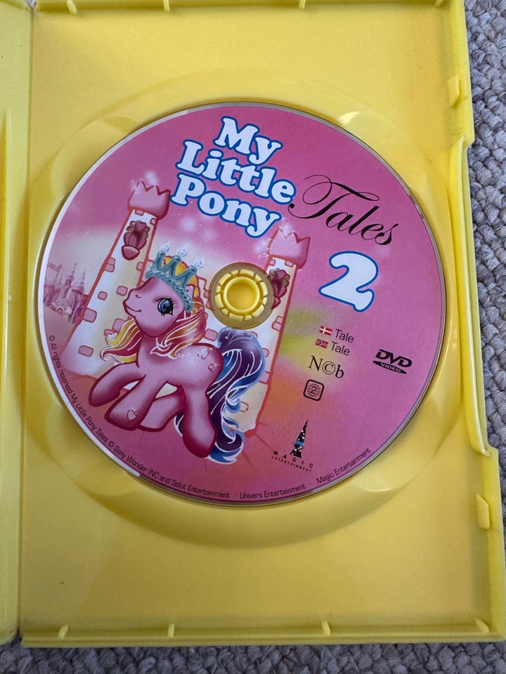 My Little pony, DVD, tegnefilm