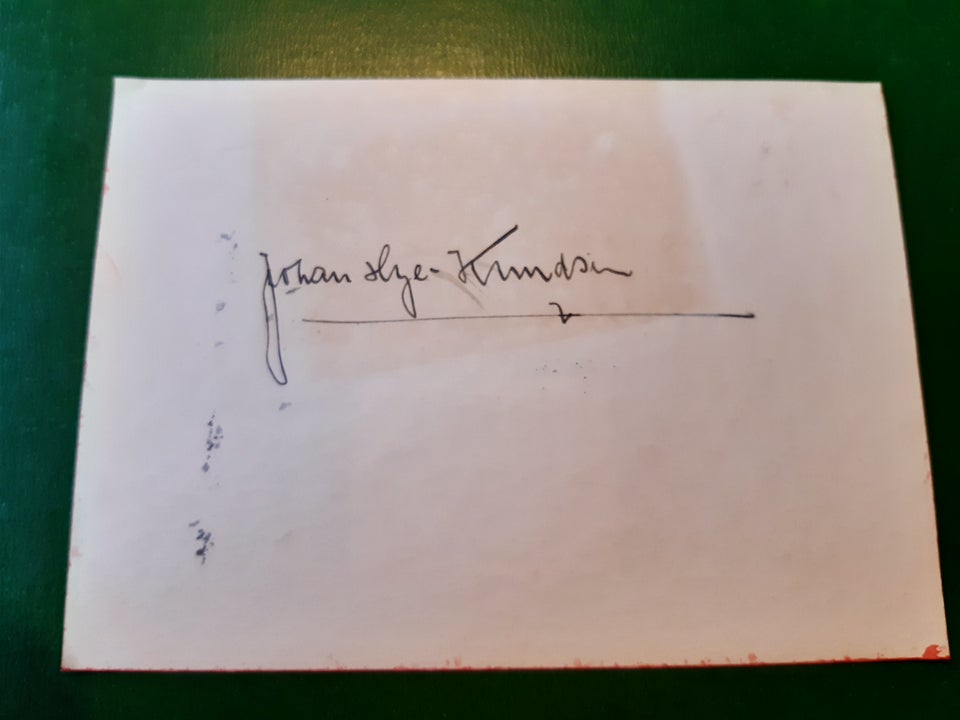 Autografer, Hans Brenaa + Johan Hye Knudsen
