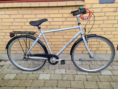 Herrecykel,  Everton, 56 cm stel, Rigtig pæn kvalitets alu cykel med 7 indvendige gear i dansk desig