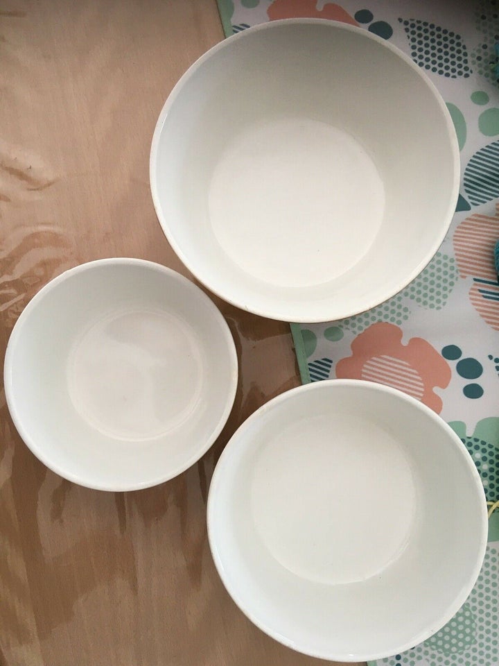 Porcelæn, Skålesæt med 3 skåle, Ditmar Urbach
