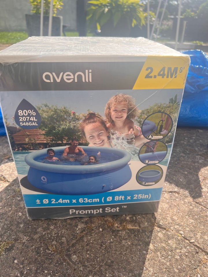 Pool + udstyr , Avenli