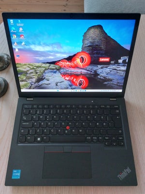 Lenovo Thinkpad L13 G4 6-core touch, 8 GB ram, 256GB pci-e SSD GB harddisk, Perfekt, Næsten ikke bru