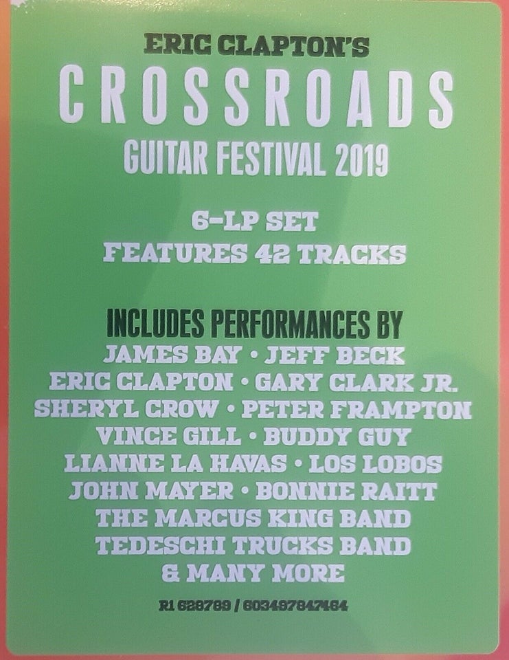 LP, Eric Clapton & friends, Crossroads guitar festival 2019